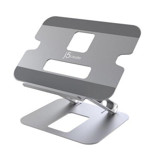 j5create JTS127 justerbart laptopstativ i aluminium – produktbillede 2