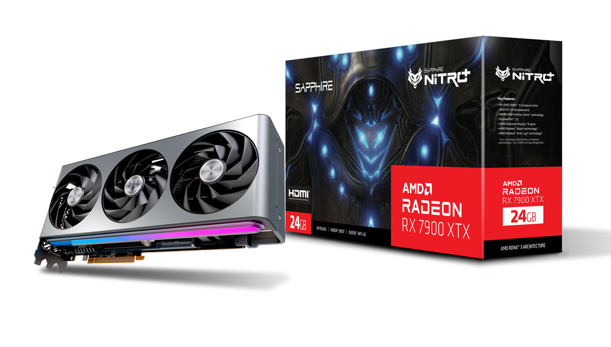 Sapphire NITRO+ Radeon RX 7900 XTX Vapor-X 24GB
