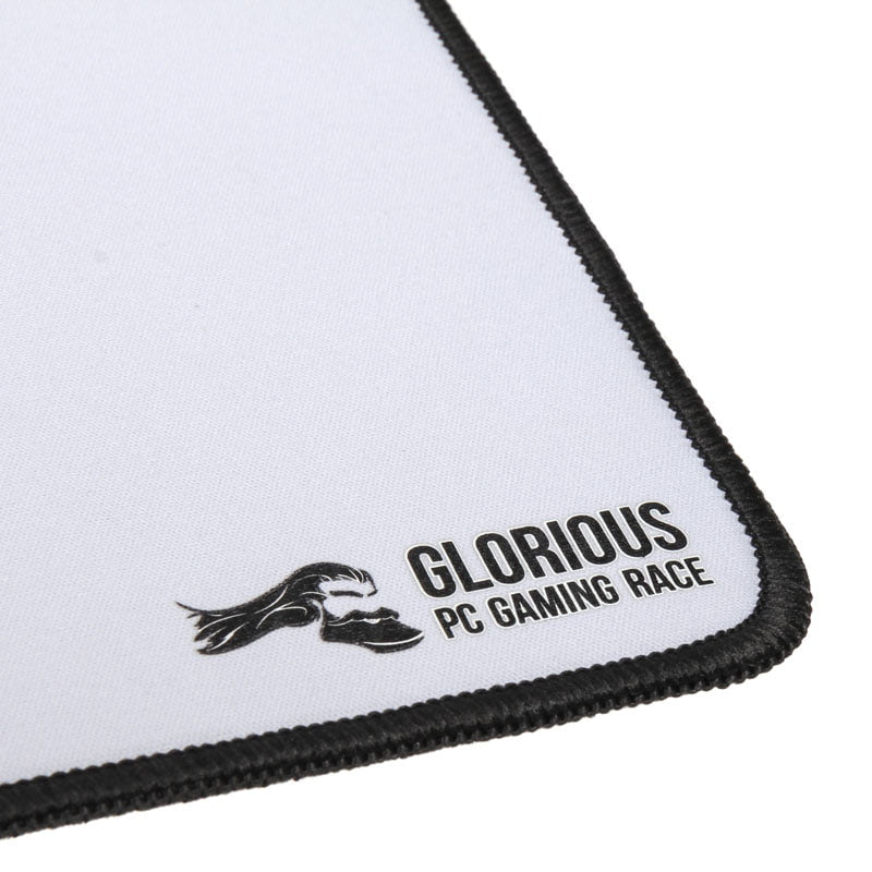 Glorious - Mousepad - Förlängd, Vit
