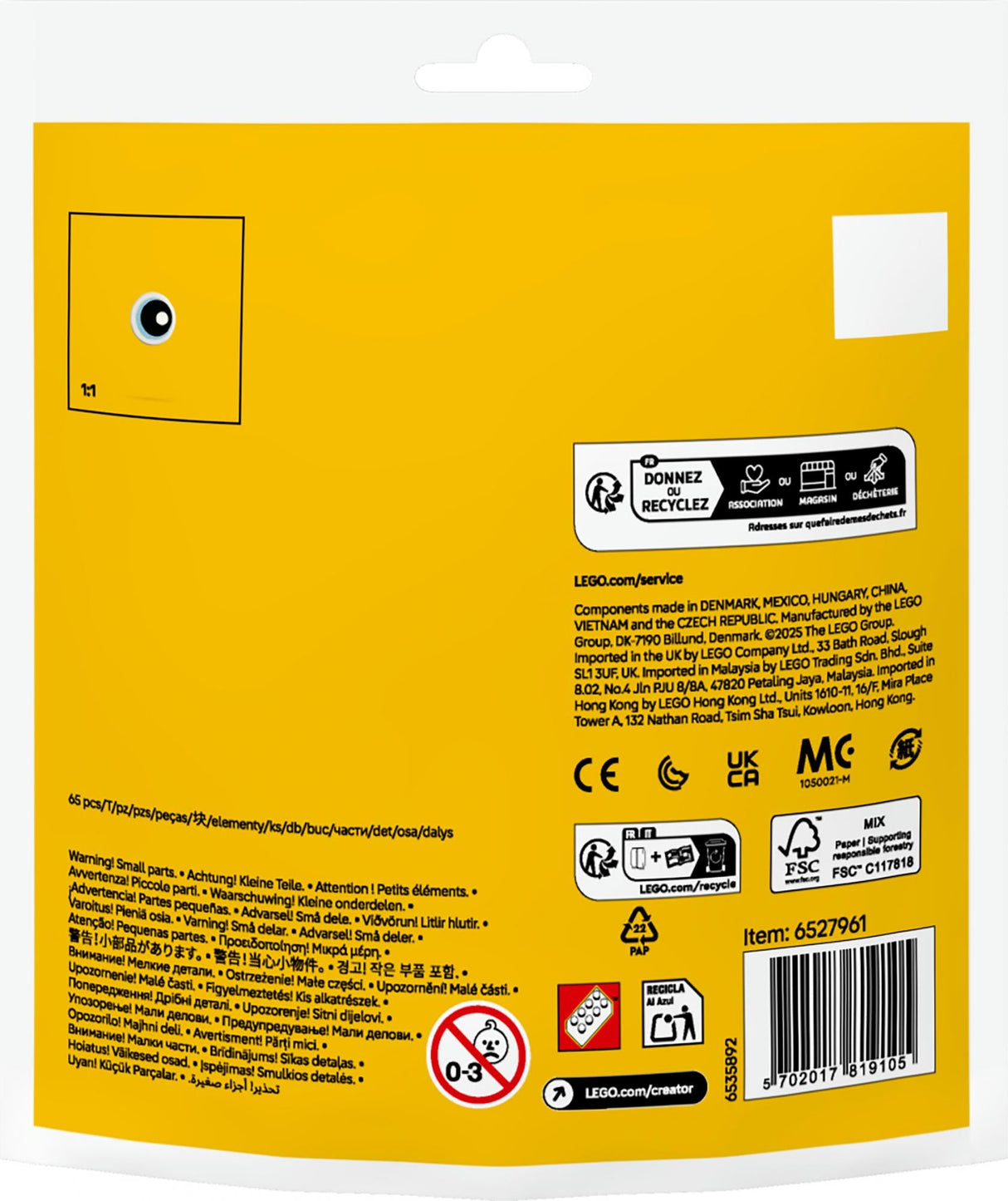 LEGO 30690 Creator Painting Fun with Easter Egg and Chick