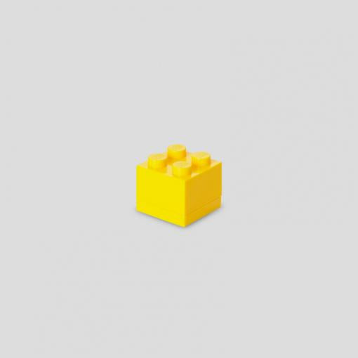 Room Copenhagen LEGO Mini Box 4 yellow - RC40111732
