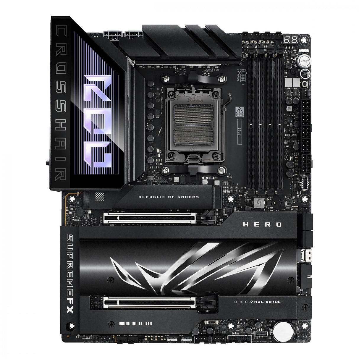 ASUS ROG CROSSHAIR X870E HERO (ATX, X870E, AM5, DDR5) ASUS