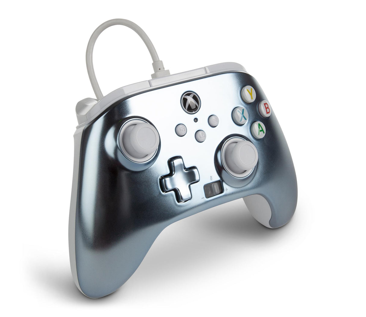 PowerA Enhanced kabelansluten handkontroll för Xbox Series X – S – Metallic Ice