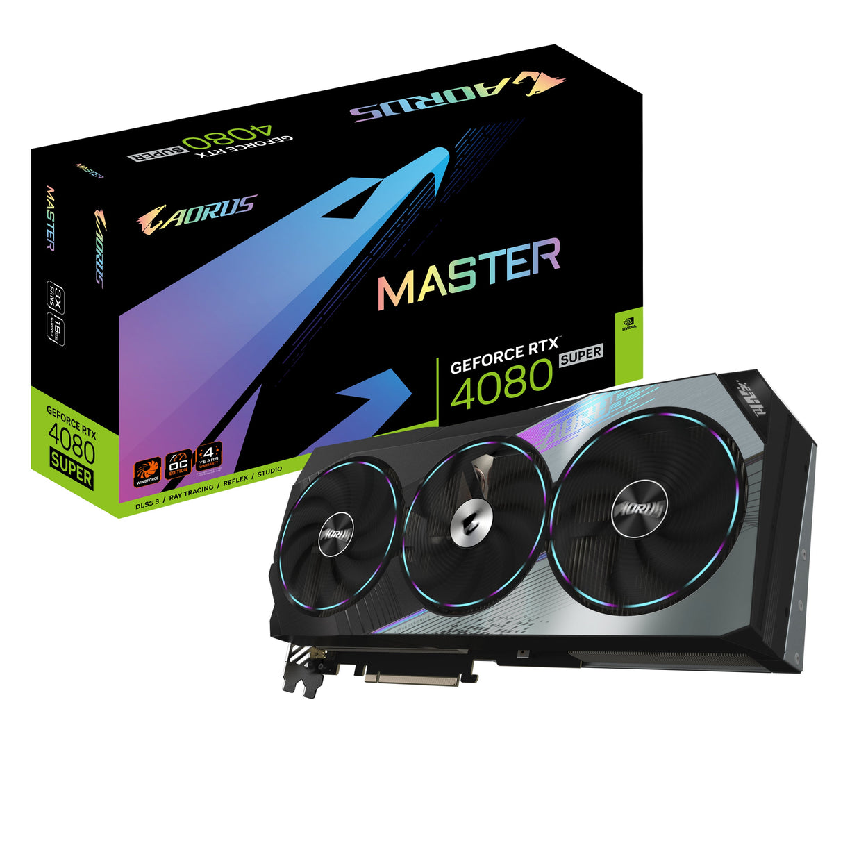 AORUS GeForce RTX 4080 SUPER MASTER 16G 16GB OC Edition