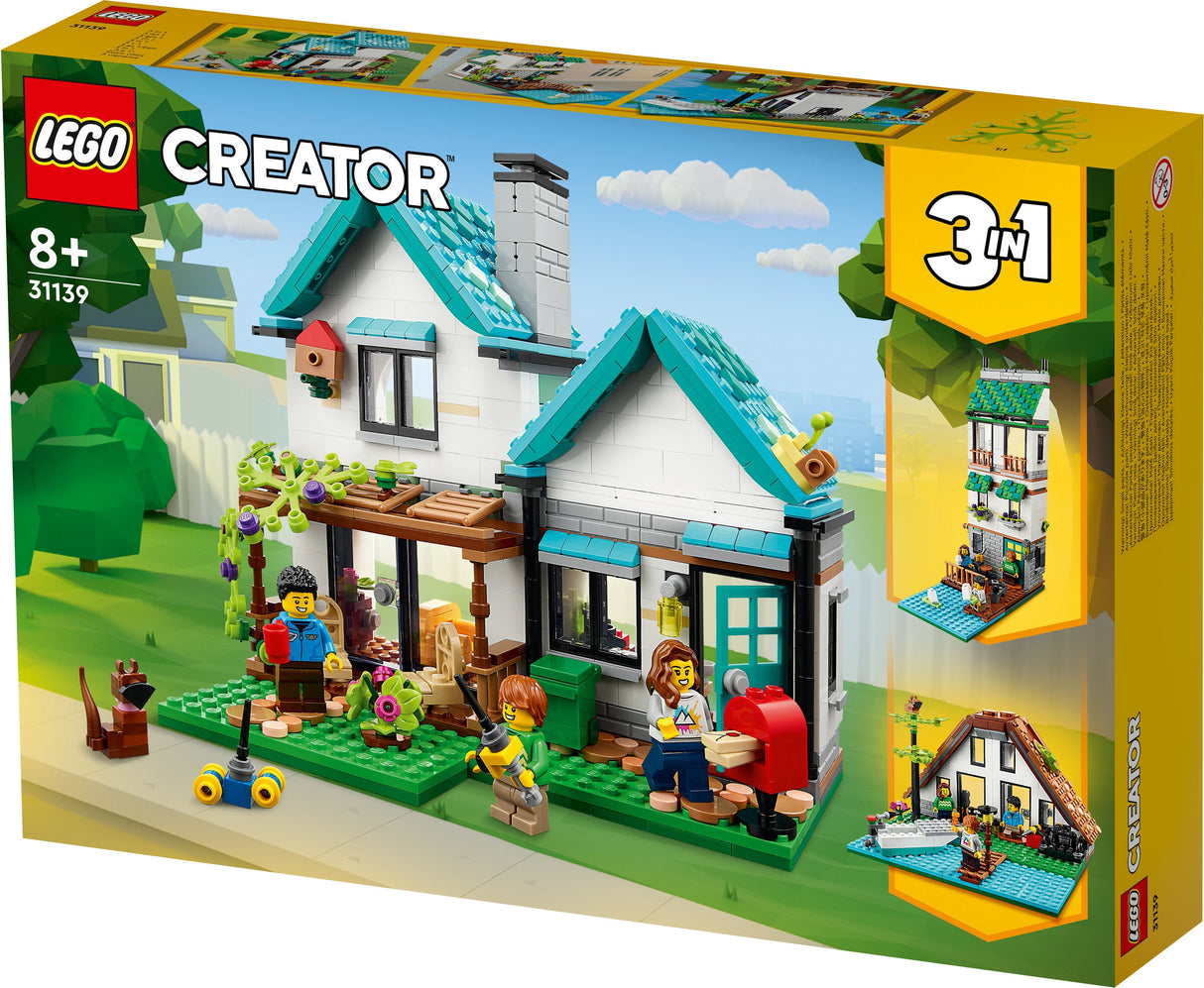 LEGO 31139 Creator 3-i-1 Cozy House Construction Toy