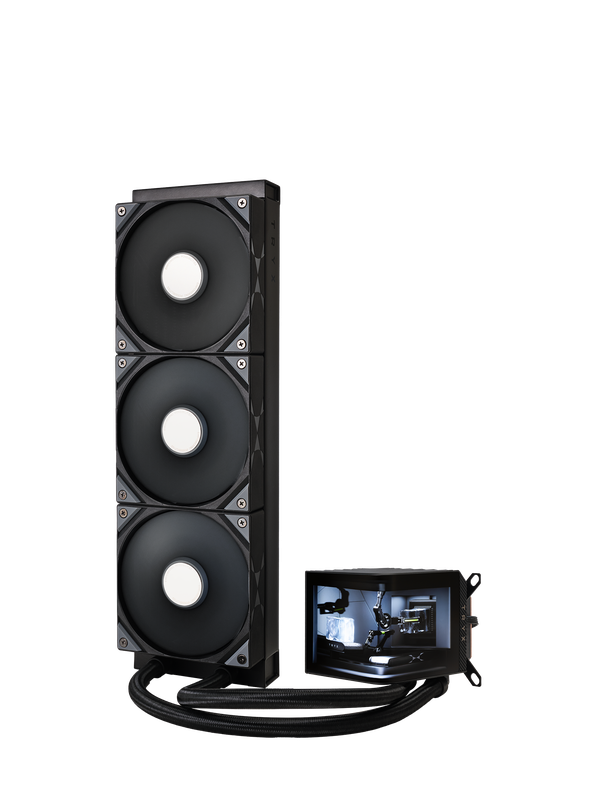 TRYX PANORAMA 360mm AIO Liquid Cooler Svart