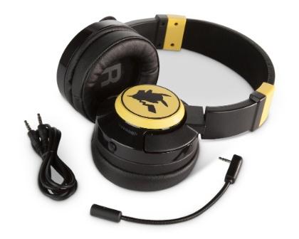 PowerA Pokemon Wired Gaming Headset - Pikachu Silouette
