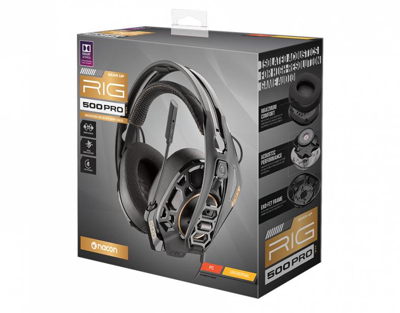 RIG 500 Pro Black Headset (PS5/PS4/Xbox/Switch/PC)
