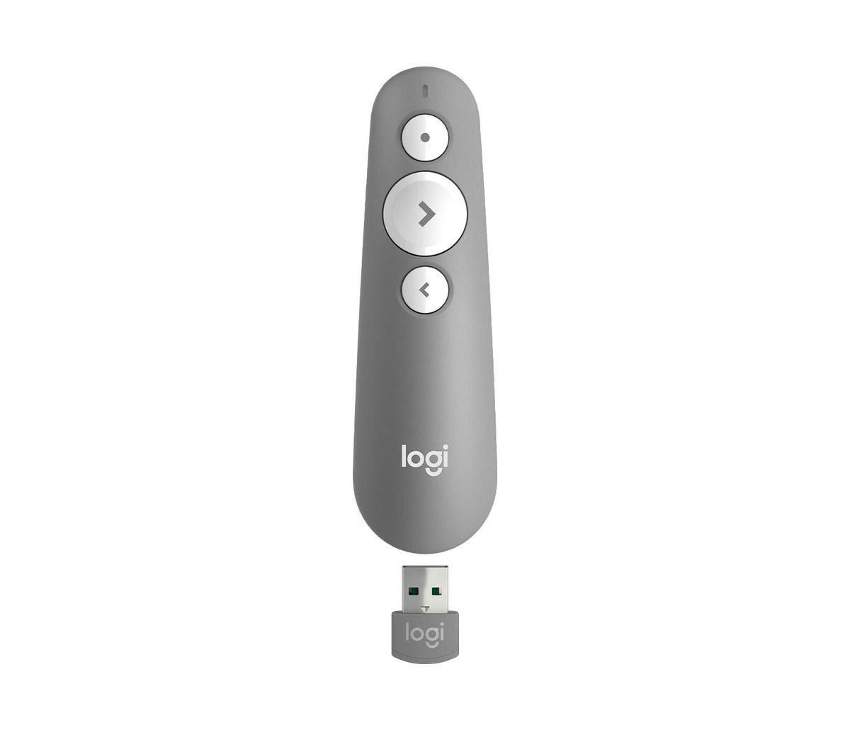 Logitech - R500 Laser Presentation Remote, Mid Grey Logitech
