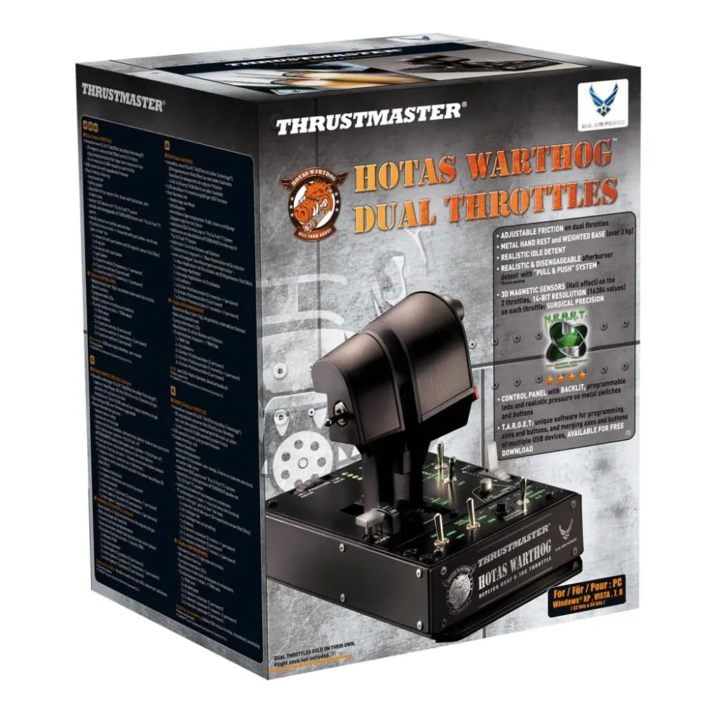THRUSTMASTER HOTAS WARTHOG DUBBLA GAS
