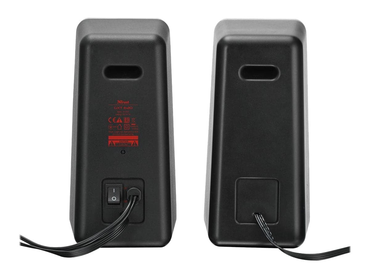 Trust GXT 608 Upplysta Högtalare Svart