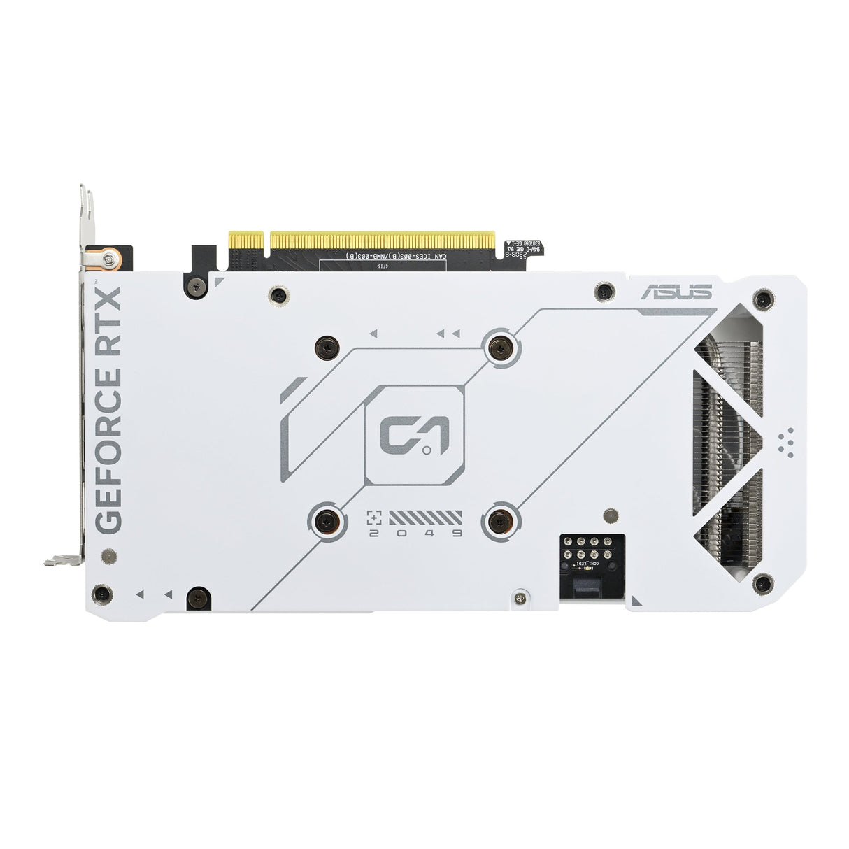 ASUS GeForce RTX 4060 TI 8GB GDDR6 DUAL OC WHITE EDITION