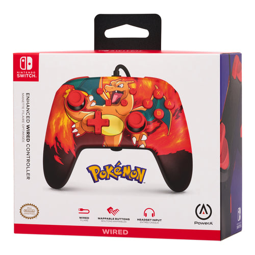 PowerA Enhanced Wired Controller – Charizard Vortex – Switch – produktbillede 13