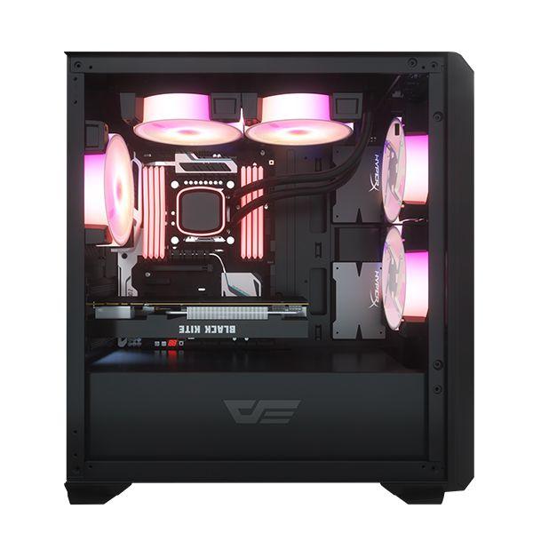 Datorfodral Darkflash DLM23 LED (svart)