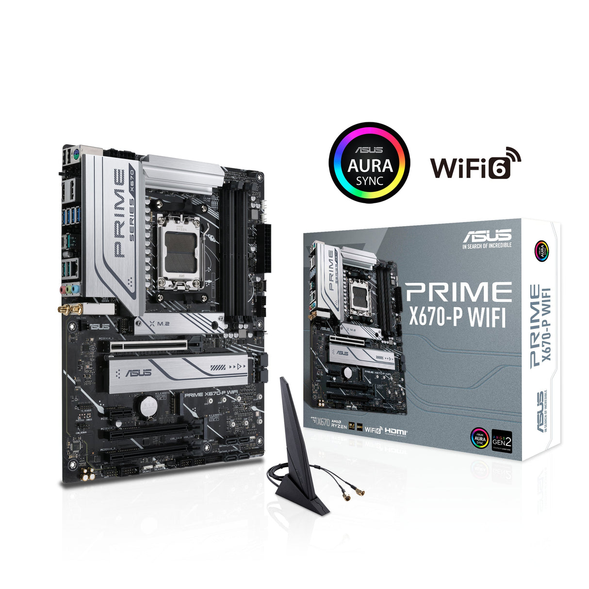 ASUS PRIME X670-P WIFI (ATX, X670, AM5)
