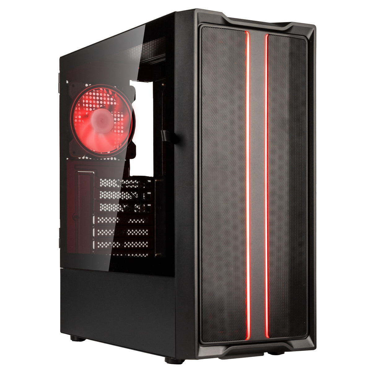 Kolink Inspire Series K12 Midi Tower ARGB Gaming Case - Svart fönster