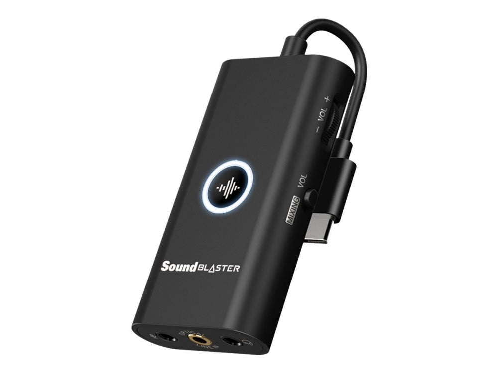 Creative - Sound Blaster G3 Bärbar USB Gaming DAC