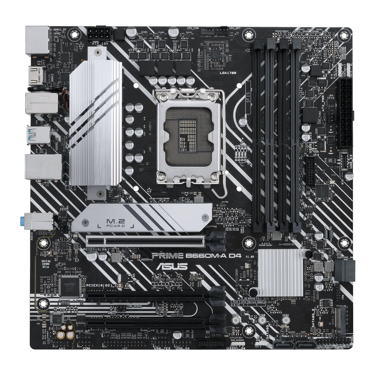 ASUS PRIME B660M-A D4 (mATX, B660, LGA 1700, DDR4)