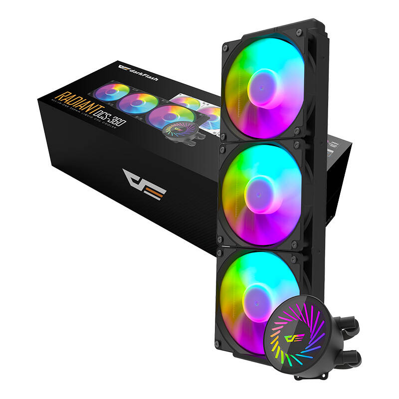 Darkflash DCS360 CPU Flytande Kylning (svart)