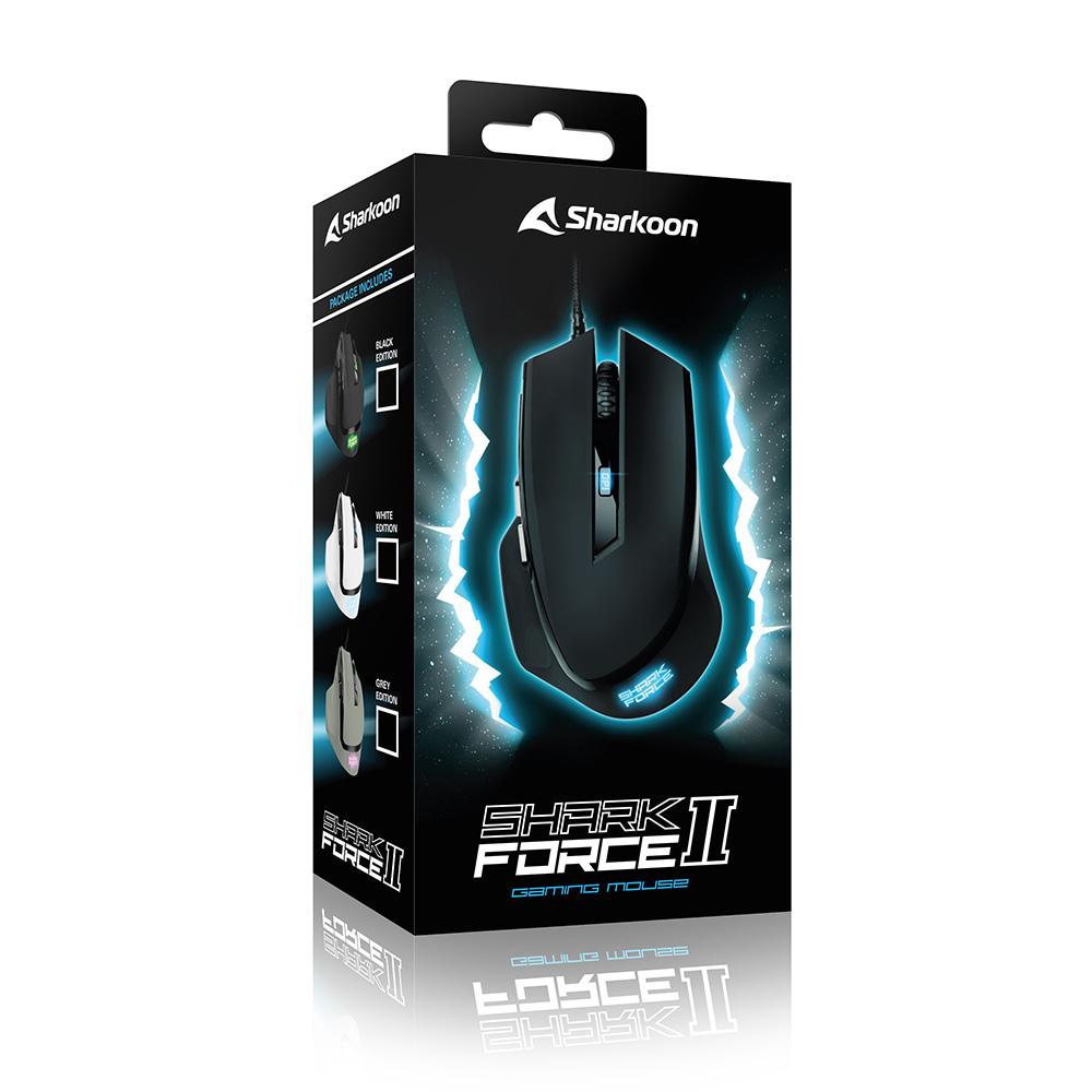Sharkoon SHARK Force II, Gaming-Maus Sharkoon