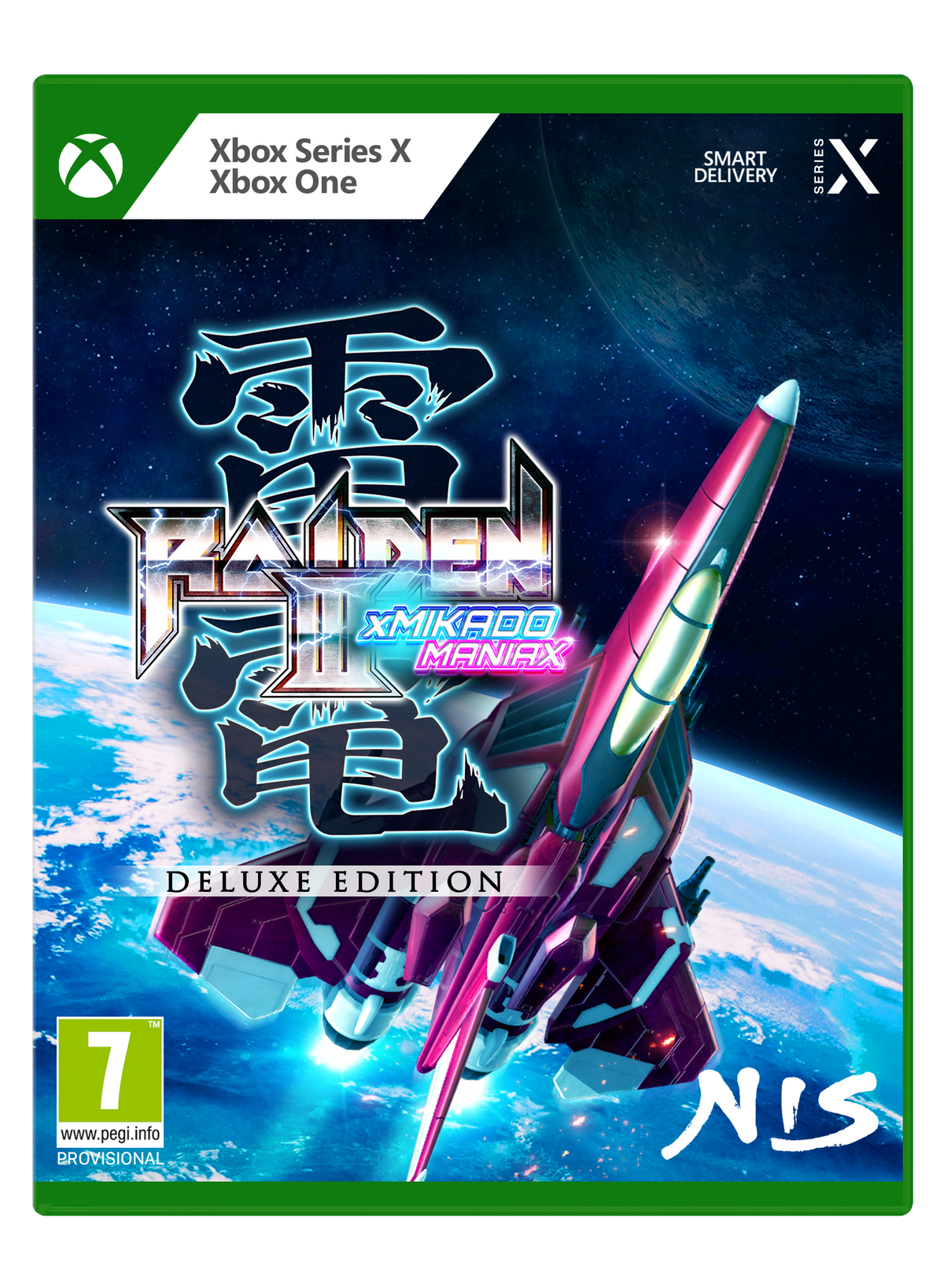 Raiden III x MIKADO MANIAX – Deluxe Edition – Xbox One / Xbox Series X – forside