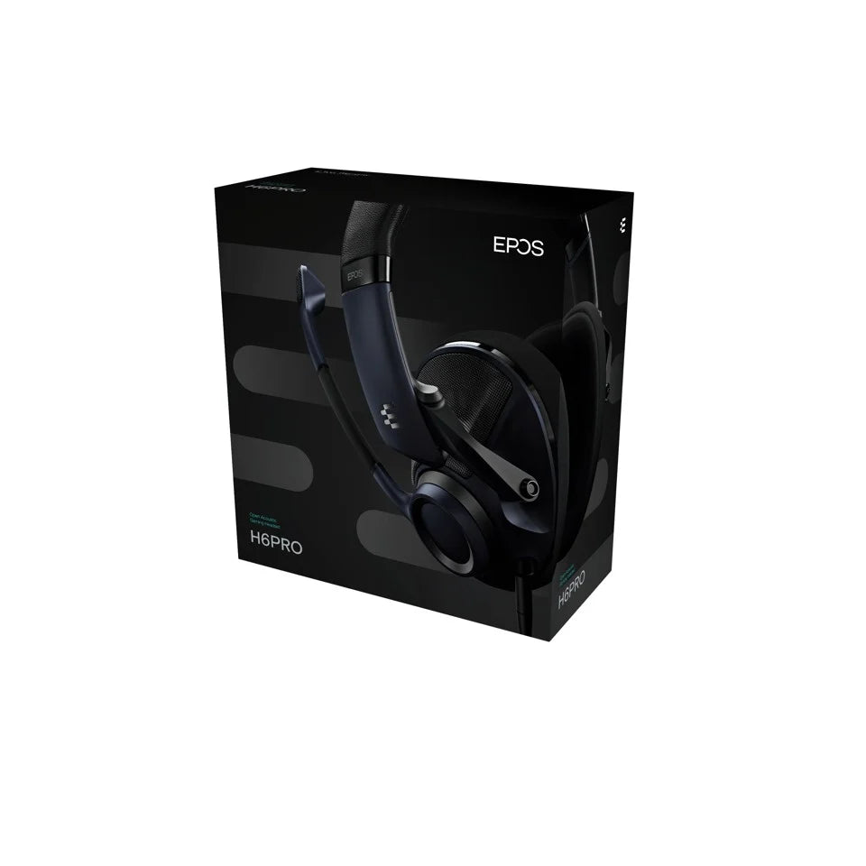 EPOS - H6 Pro Open Gaming Headset - Svart