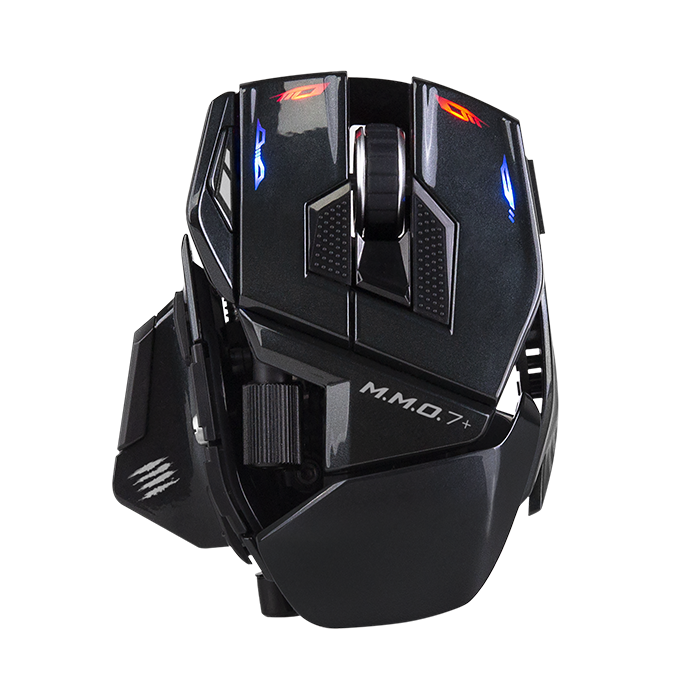 Mad Catz M.M.O. 7+ trådløs gamingmus – sort