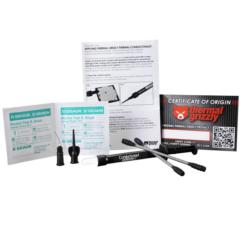 Thermal Grizzly Conductonaut Extreme - Flytande Metall Termisk Pasta - 1 Gram