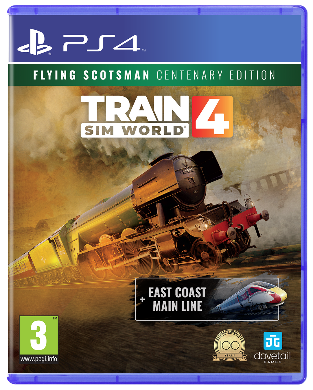 Train Sim World 4 includes Flying Scotsman (Centenary Edition) – PlayStation 4 – spilcover