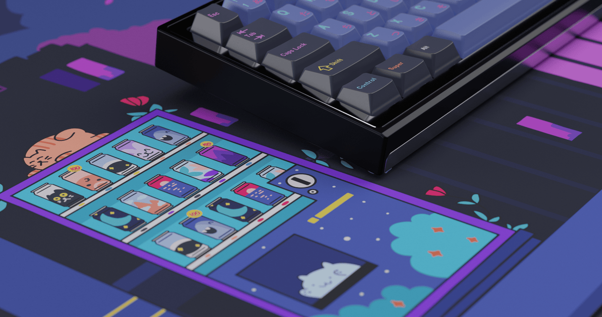 Mighty Setup - Midnight Cravings Mouse Pad