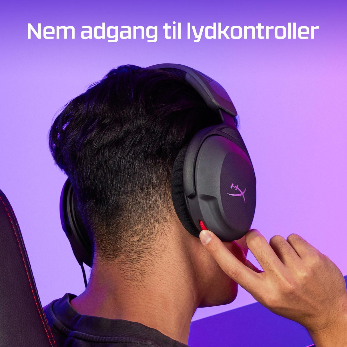 HyperX Cloud Stinger 2 Core PC Gaming Headset - Svart
