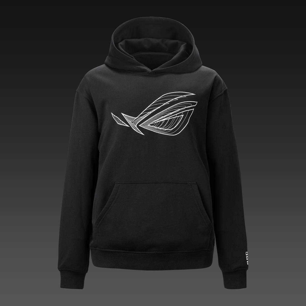 ASUS ROG GRAVITY HOODIE - Normal Passform - Svart