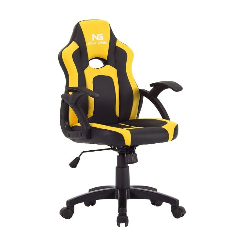 Nordic Gaming Little Warrior Barn Gaming Stol Svart Gul
