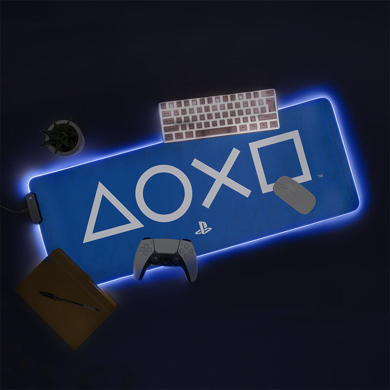 Playstation Light Up Skrivbordsmatta
