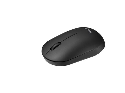ASUS CW100 – trådløst tastatur og mus, US-engelsk, sort – mus skråt ovenfra