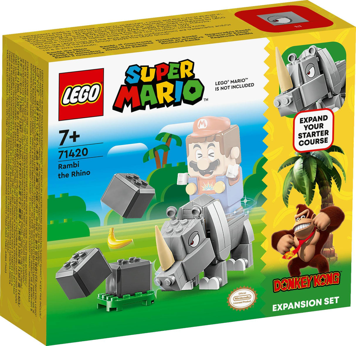 LEGO Super Mario - Rambi The Rhino Expansion Set (71420)