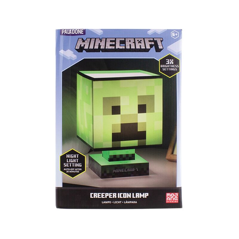 Minecraft Creeper Icon Lamp