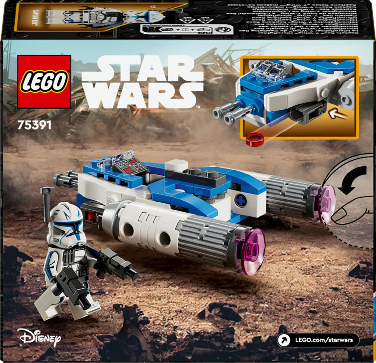 LEGO Star Wars - Captain Rex™ Y-Wing™ Microfighter (75391)