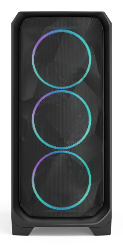 Midi Fractal Design Meshify 3 Black RGB TG Light Tint
