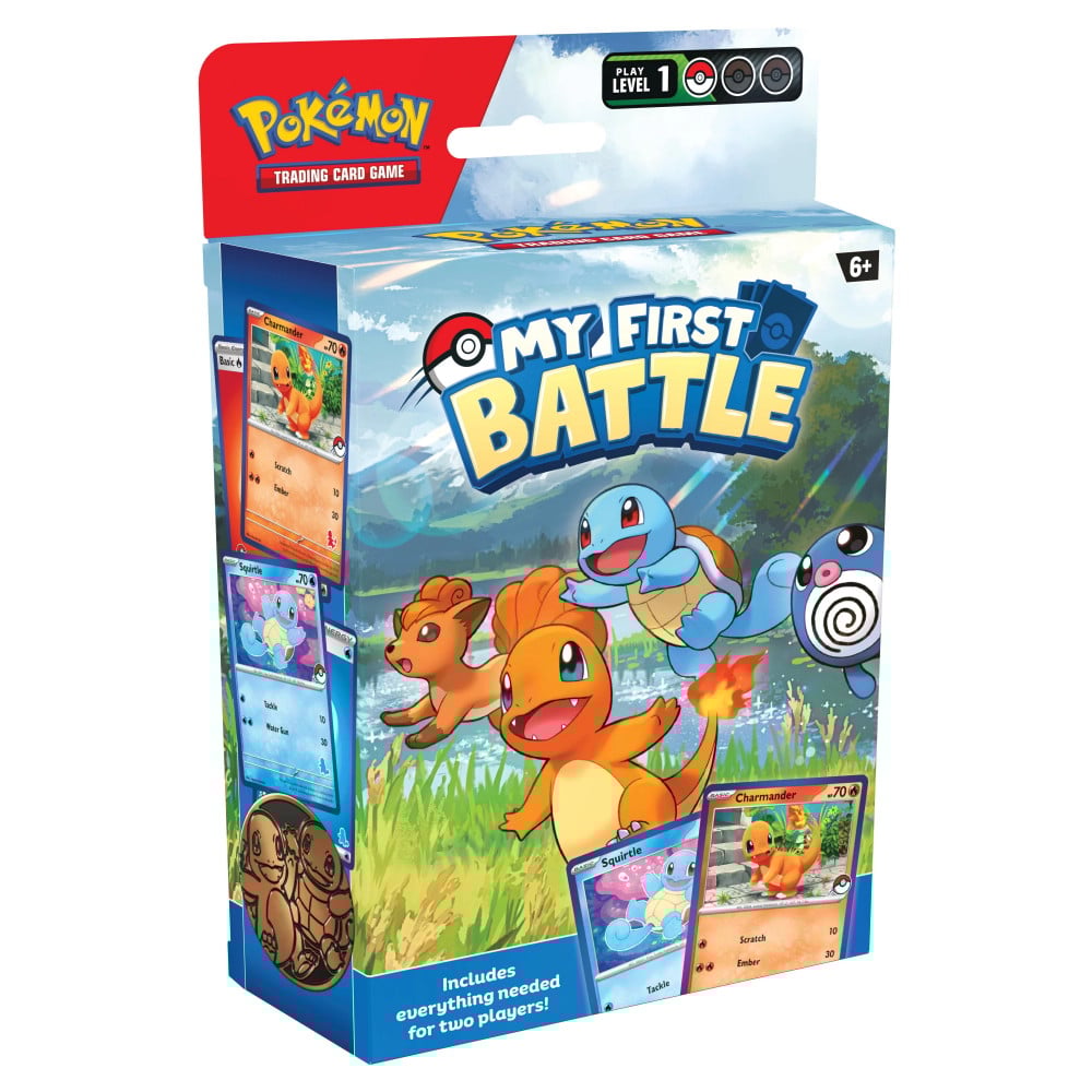 Pokemon - My First Battle 2023 - Charmander Vs. Squirtle