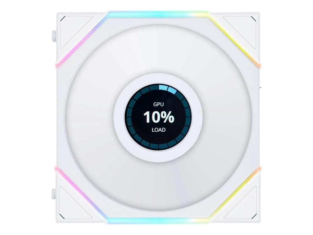 Lian Li UNI FAN TL Wireless LCD Reverse, Hvid - 120 Lian Li