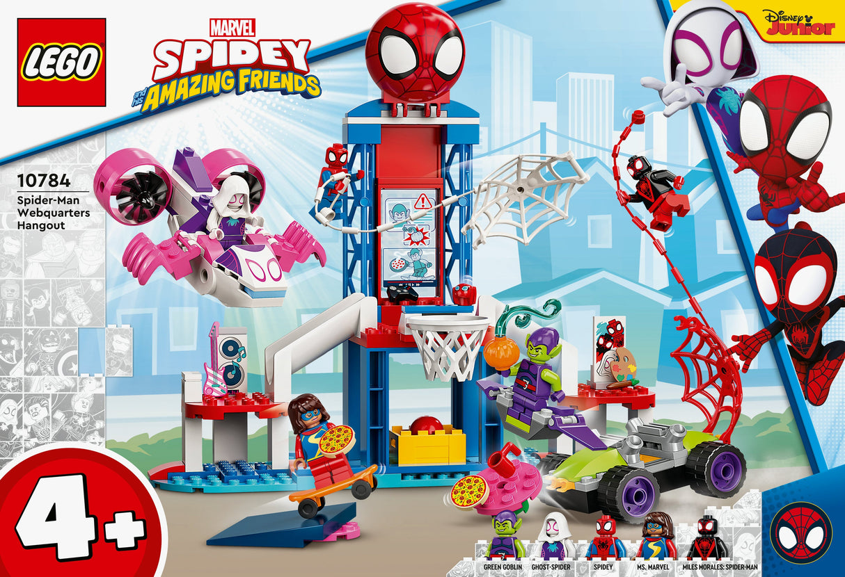LEGO 4+ Spider-Mans Högkvarter - 10784