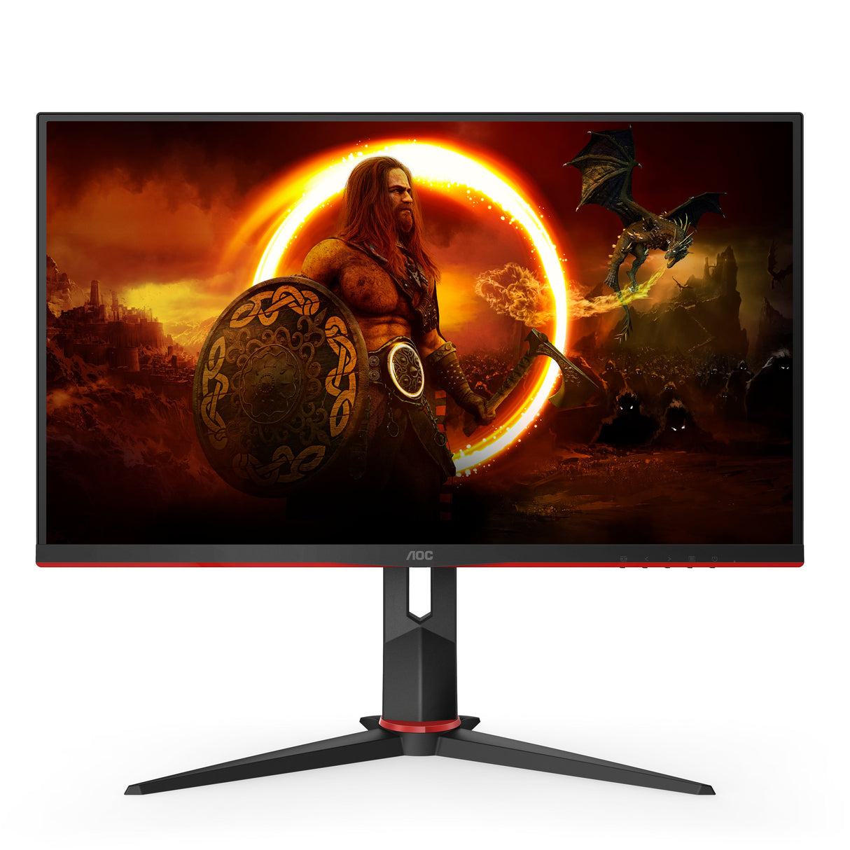 AOC Gaming Q27G2U/BK 27 2560 X 1440 HDMI DisplayPort 144Hz Pivot-skärm
