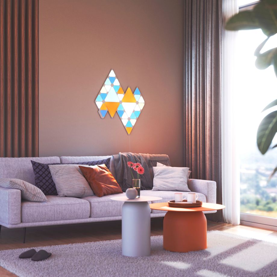 Nanoleaf Shapes Startpaket Trianglar Och Mini (32 Paneler)