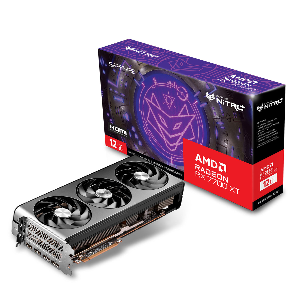 Sapphire NITRO+ Radeon RX 7700 XT 12GB