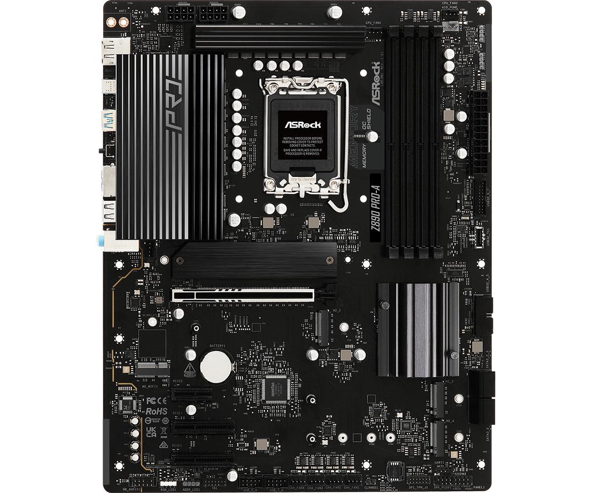 ASRock Z890 Pro-A Moderkort ATX LGA-1851 Intel Z890