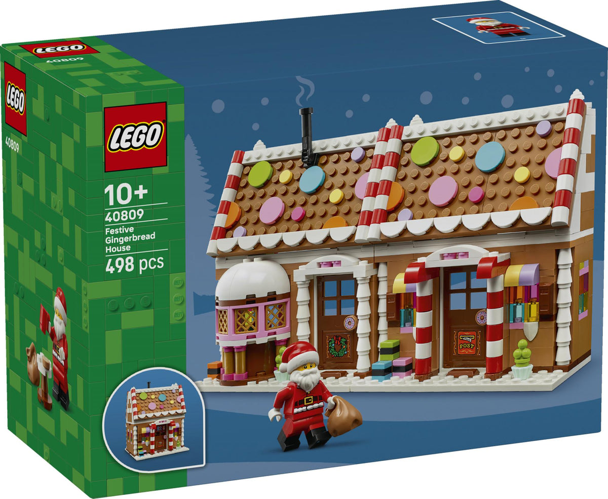 LEGO - LEGO Iconic - Festive Gingerbread House (40809) LEGO