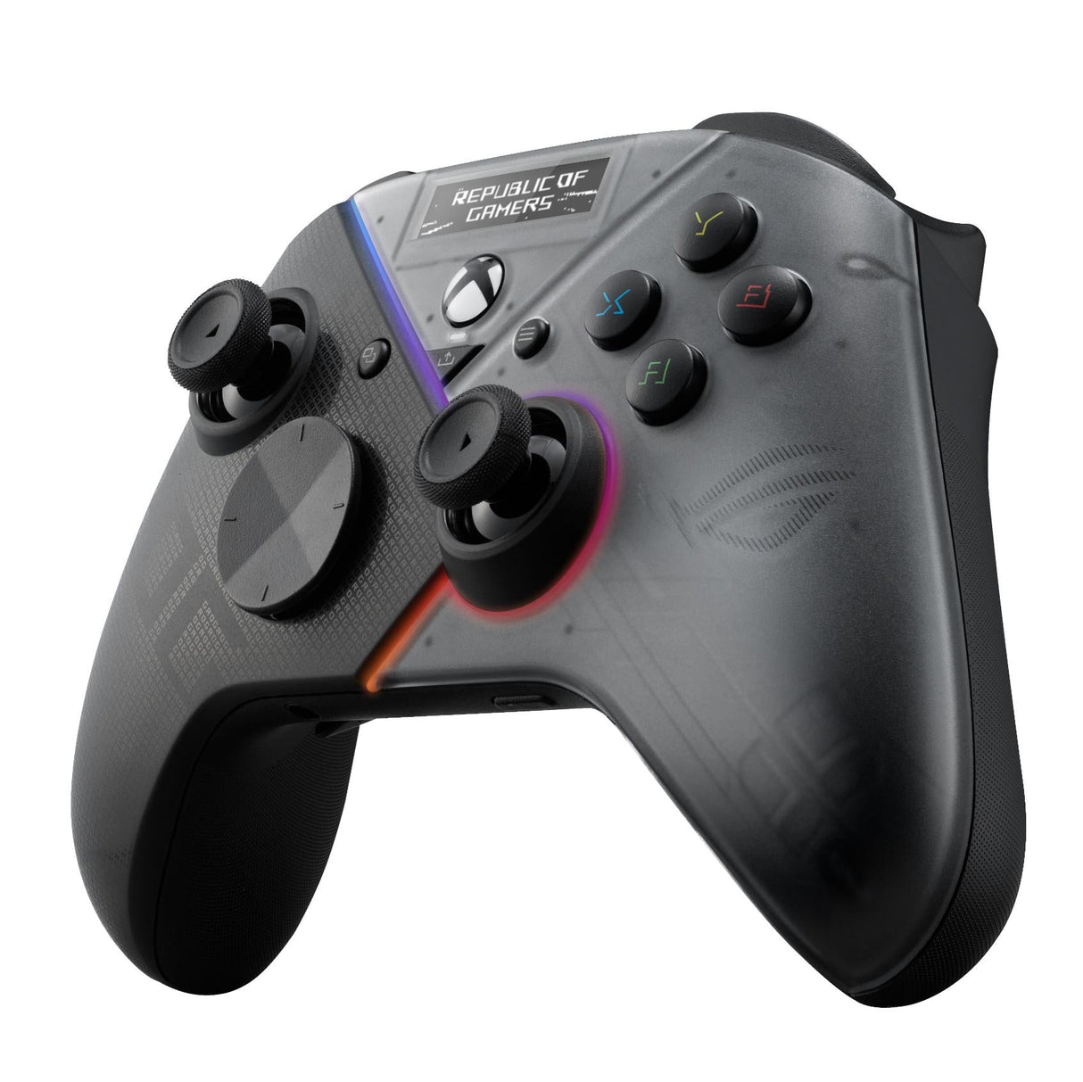 ASUS ROG Raikiri PRO (GD300X) PC Gamepad, Officially licences Xbox controller with OLED display