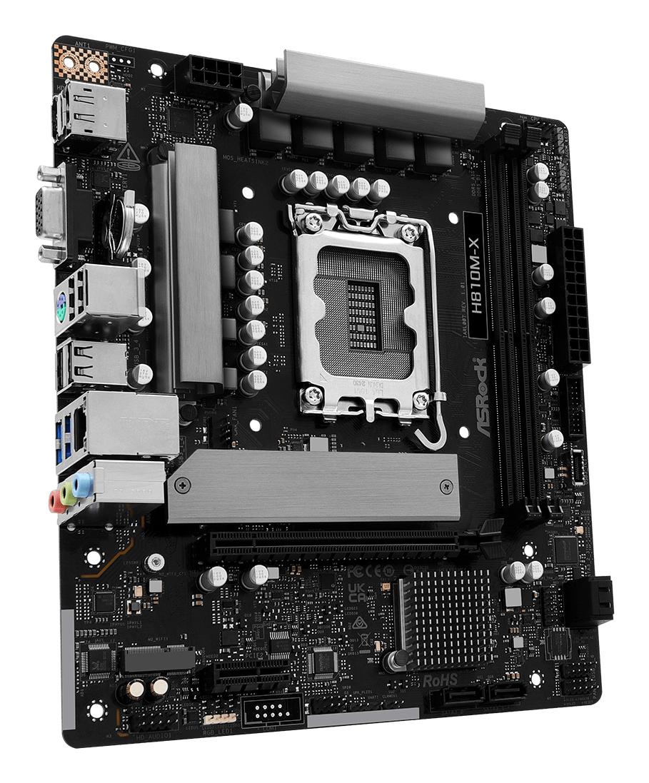 ASRock H810M-X Micro-ATX LGA1851 ASRock