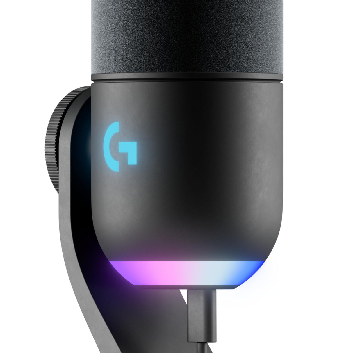 Logitech G Yeti GX Dynamic RGB-spelmikrofon – Svart